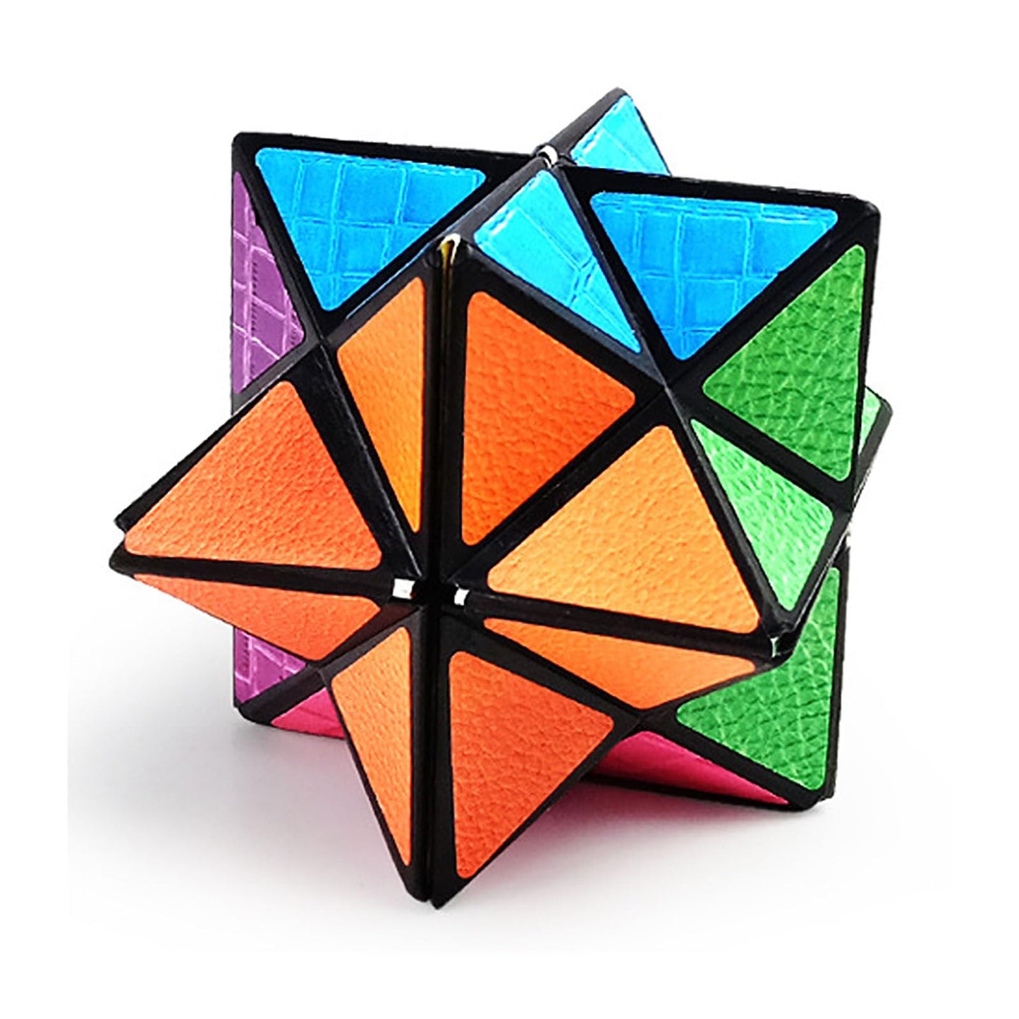 Magic Cube 2 In 1 Set Puzzle Brain Teasers Toy Geometric Brain Teaser Puzzles Geometry 3D Logic Iq Games Puzzle Cubes For Kids A