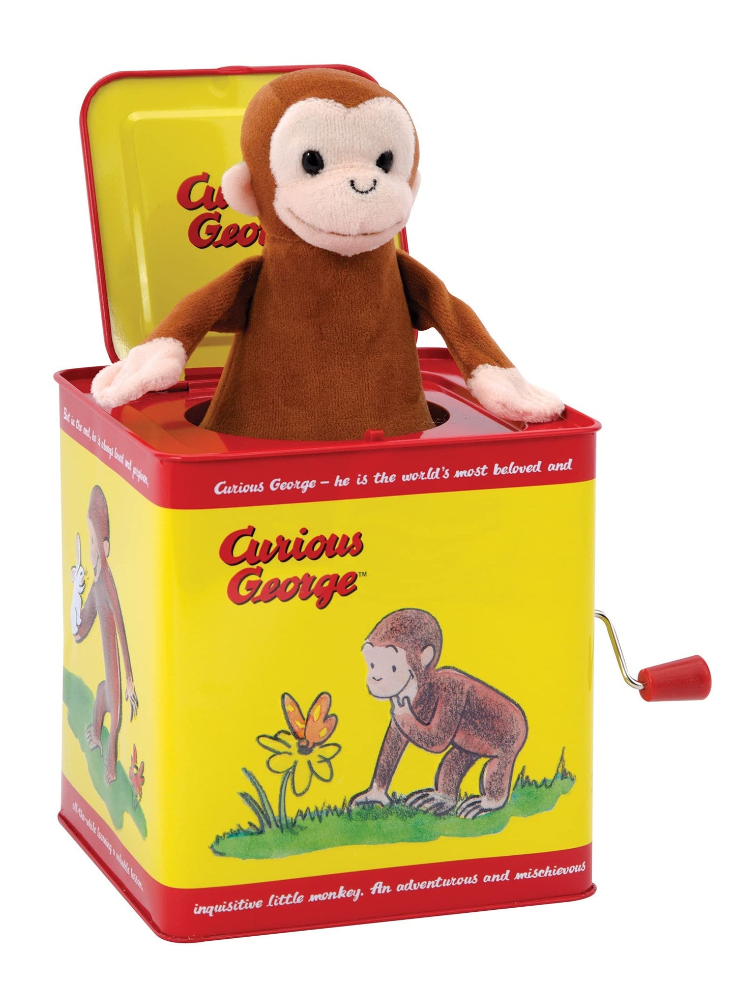 Curious George Jack in the Box -Like New