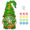 St Patricks Day Kids Dart Board Game Set, Irish Party Board Games with 12 Stick Balls, St Paddys Day Outdoor Games for Kids Ages