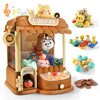 LawnIdyll Large Claw Machine - Mini Vending & Prize Dispenser, 15"x10.5"x9.5", Plastic, Music & Light, Fun Toys for Ages 5-