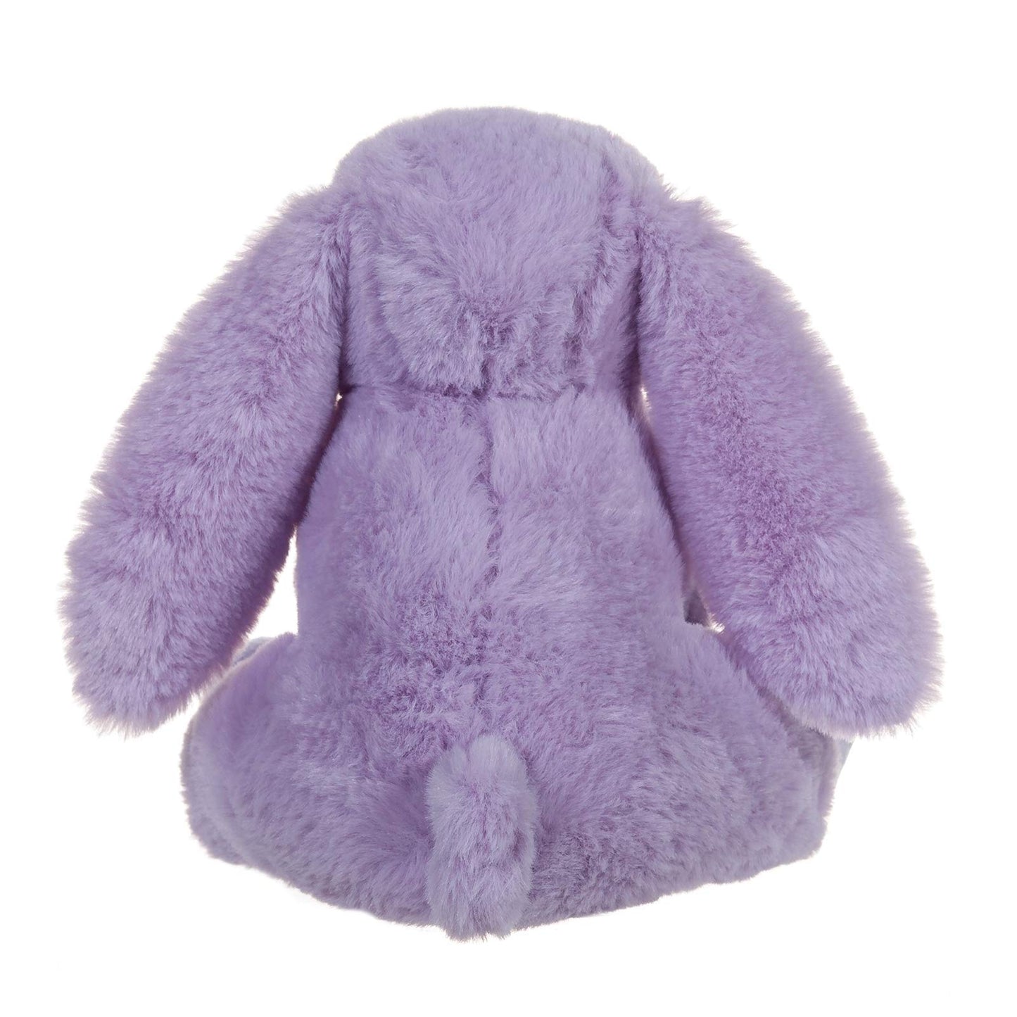 Apricot Lamb Plush Purple Bunny Rabbit Stuffed Animal, 8-Inch Soft Polyester Toy with Fluffy Ears