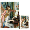 ANTELOPE 1000 Piece Jigsaw Puzzle - Two Young Girls at The Piano by Renoir, High Resolution, Matte Finish