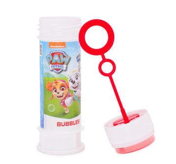 Toyland Pack of 12 Paw Patrol Bubbles with Wands, 2 fl oz Solution & Novelty Maze Lid - Pocket Money & Party Bag Toys
