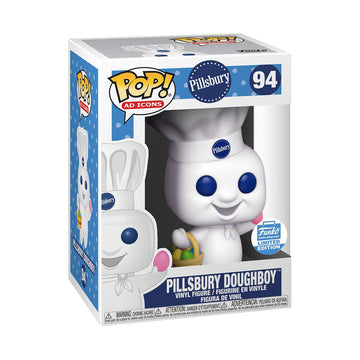 Funko Pop! Ad Icons: Pillsbury - Pillsbury Doughboy With Easter Egg #94 Vinyl Figure Shop Exclusive