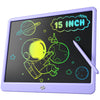 LCD Writing Tablet for Kids, Kidopire 15 Inch Large Screen Doodle Board, Colorful Drawing Writing Board Tablet Kids Age 3-12+ Bi