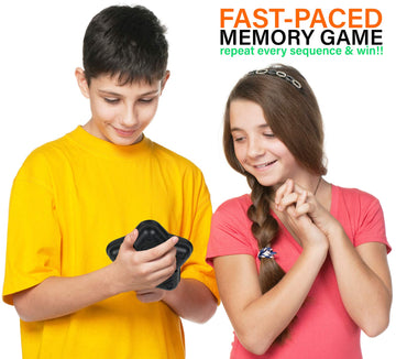 Kiddie Play Electronic Memory Game For Kids 3 And Up Repeat The Color Memorizing Toy