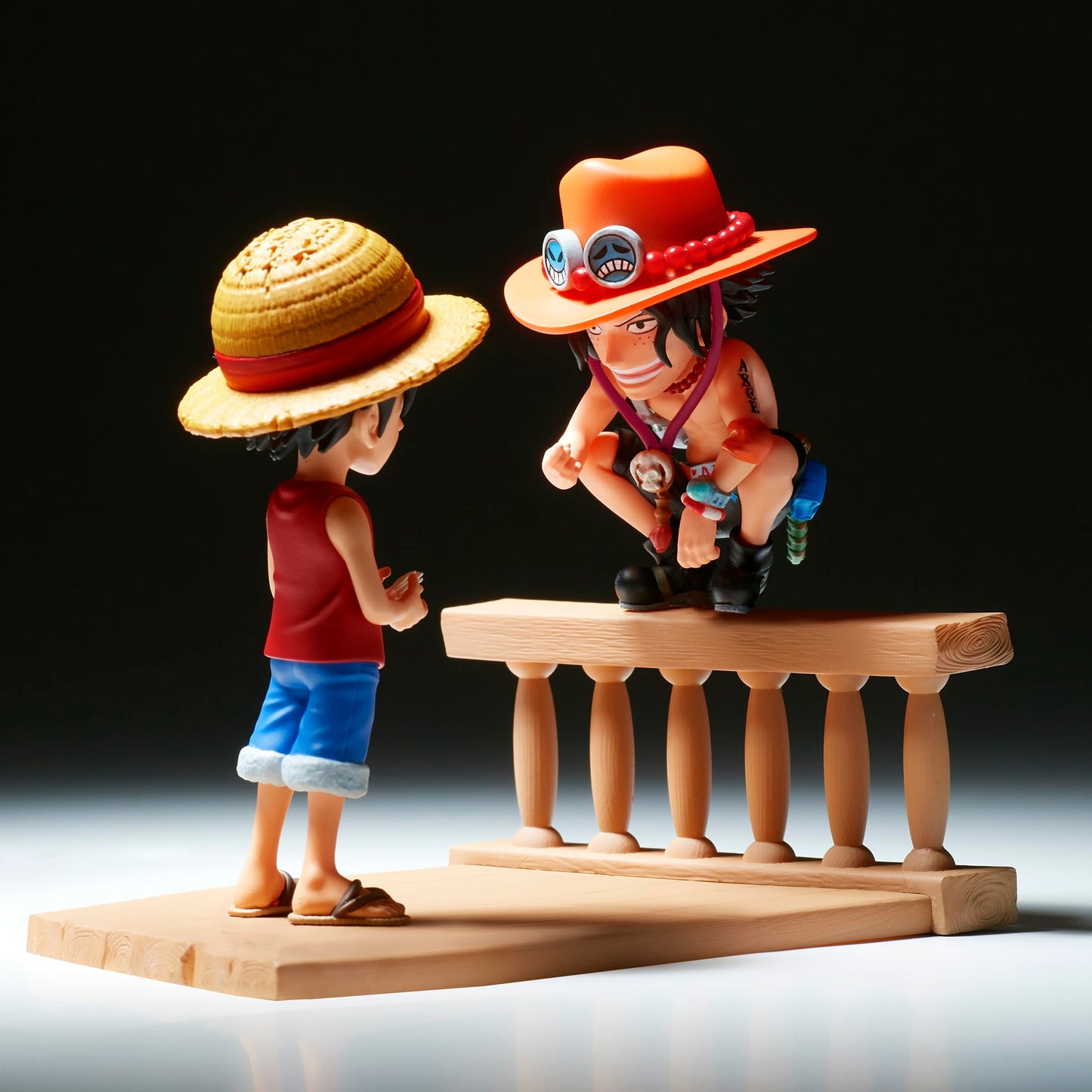Banpresto - One Piece - Log Stories - Monkey D. Luffy & Portgas D. Ace, Bandai Spirits World Collectable Figure