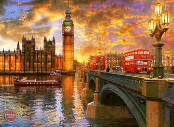 Anatolian Puzzle - Westminster Sunset, 1000 Piece Jigsaw Puzzle, #1023