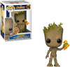 Funko Pop! Marvel: Avengers Infinity War - Groot With Stormbreaker -,Multicolor, Standard