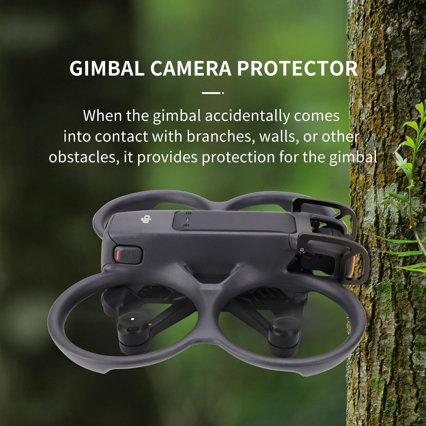 Gimbal Bumper Guard for DJI Avata 2 Aluminum Alloy Gimbal Protect Bar Lens Anti-Collision for DJI Avata 2 Accessories