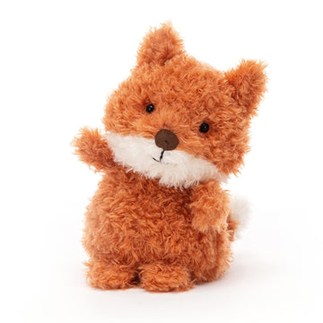 Jellycat Little Fox Stuffed Animal, 7 Inches - Woodland Plush Toy - Classic Children'S Gift
