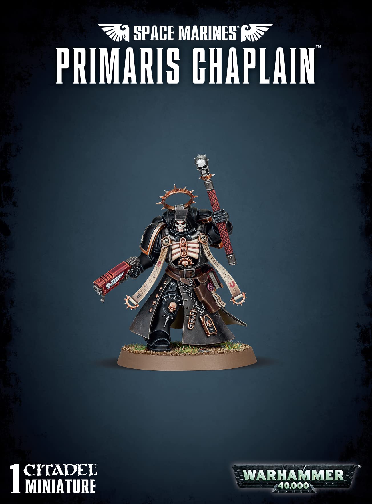 Games Workshop 99120101180 Space Marines Primaris Chaplain Plastic Kit