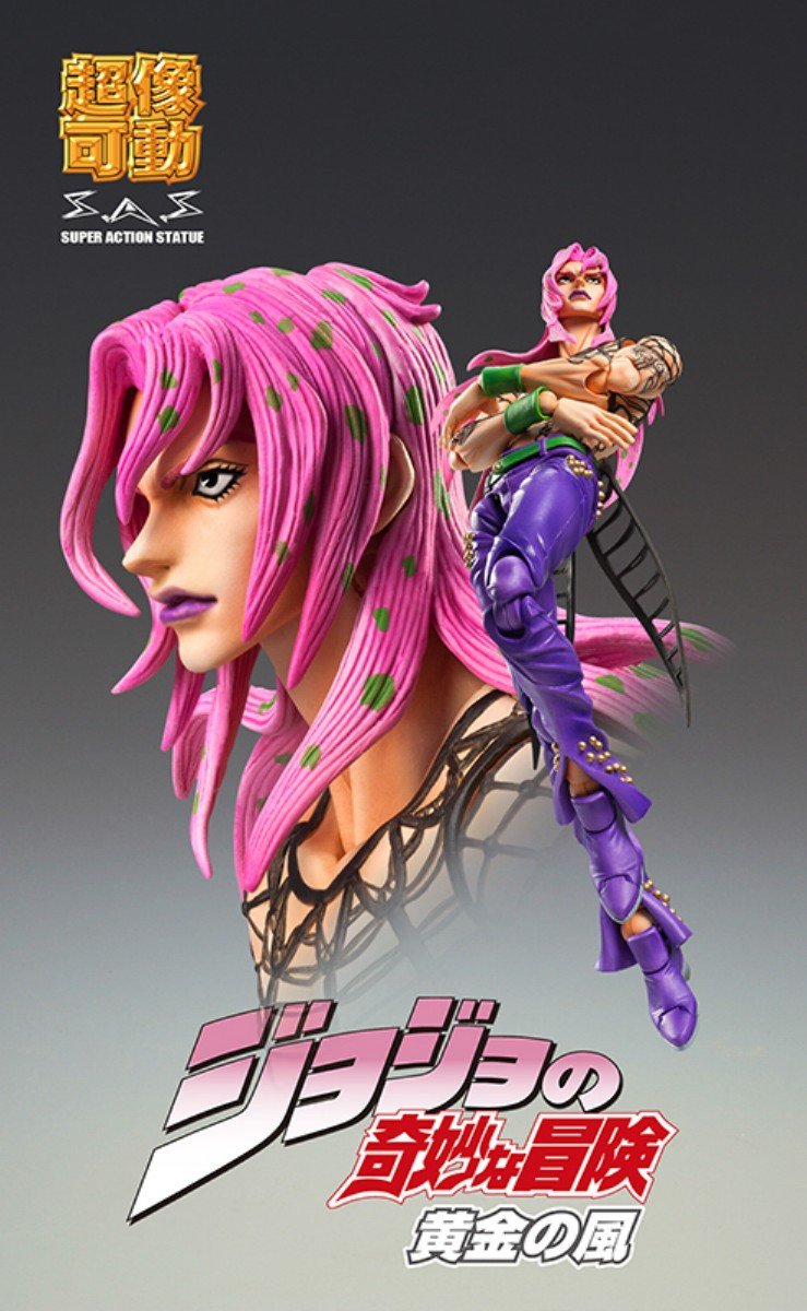 Medicos Jojo'S Bizarre Adventure: Part 5--Golden Wind: Diavolo Super Action Statue