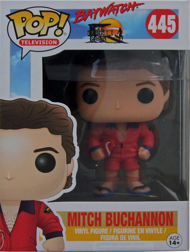 Funko Pop Television: Baywatch Mitch Toy Figures