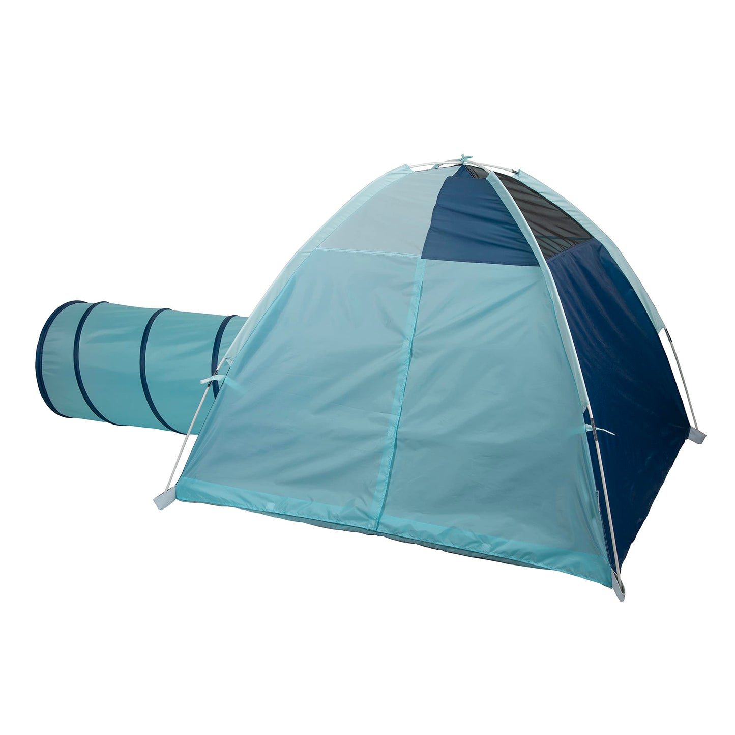 Pacific Play Tents 20431 Hide Me Cool Blue Tent + Tunnel Combo 58'' X 58'' X 46''