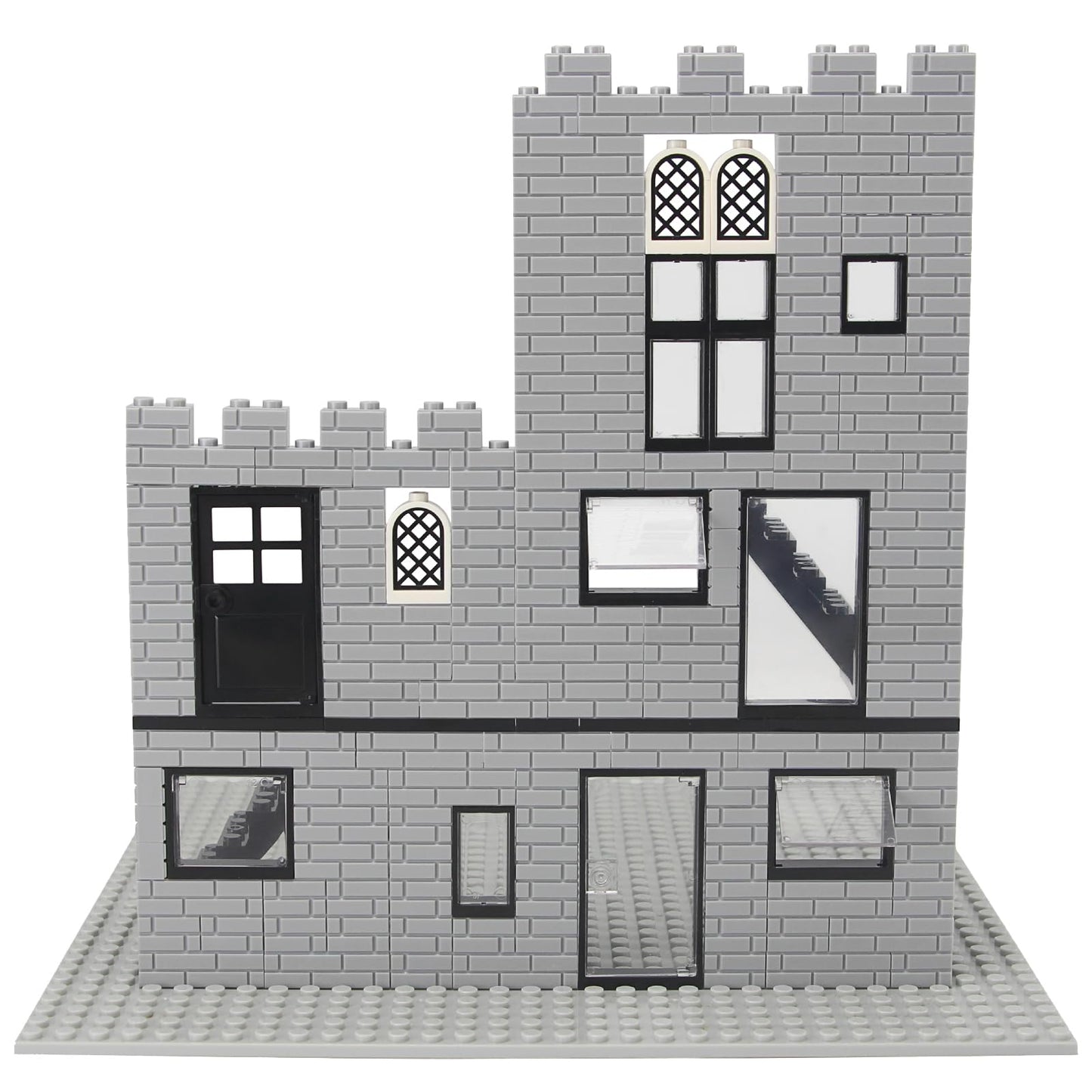 Feleph Windows And Doors Kit Interior Decoration Accessories Moc Building Block Set 118 Pieces And Parts Compatible With Major B