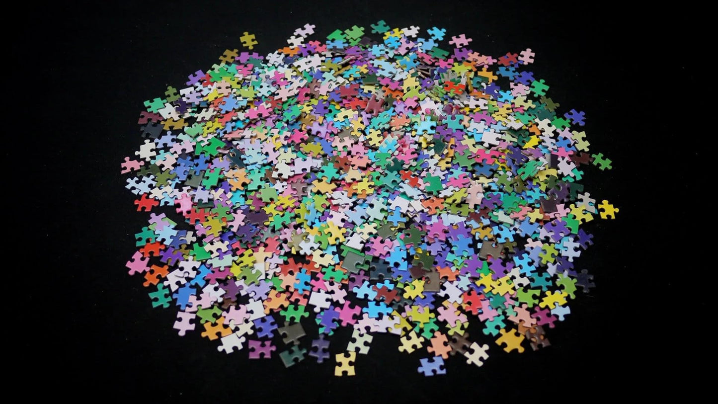 1000 Colors Jigsaw Puzzle Cmyk Gradient Clemens Habicht