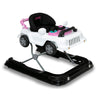 Delta Children Jeep Classic Wrangler 3-in-1 Activity Walker, Music & Lights, Push Walker & Rolling Car Toy, White/Pink