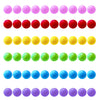 Hotusi 60 Pcs Chinese Checkers Marbles Balls In 6 Colors,14Mm Game Replacement Marbles Balls For Marble Run, Marbles Game