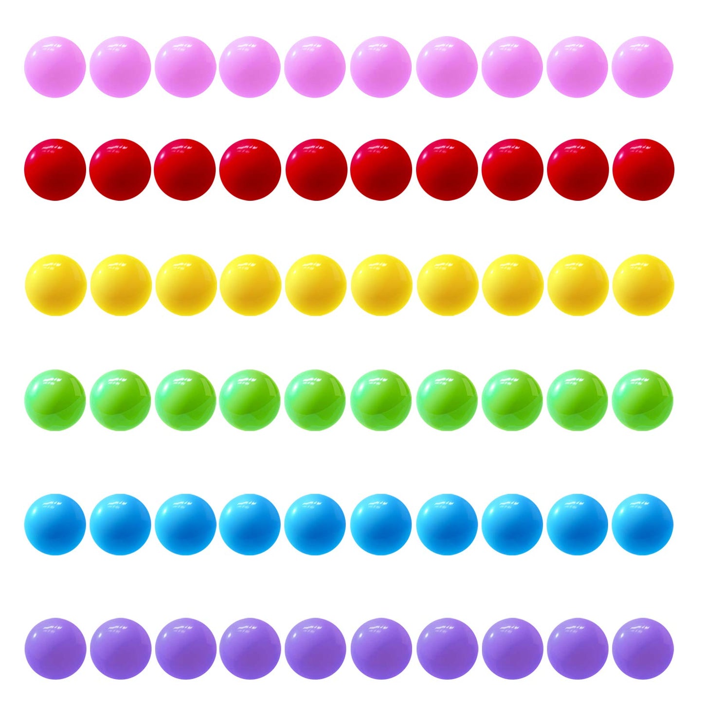 Hotusi 60 Pcs Chinese Checkers Marbles Balls In 6 Colors,14Mm Game Replacement Marbles Balls For Marble Run, Marbles Game