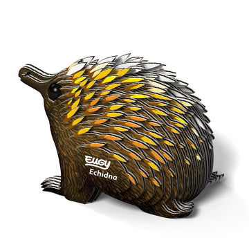Eugy Echidna 3D Puzzle, 26 Piece Eco-Friendly Educational Toy Puzzles For Boys, Girls & Kids Ages 6+