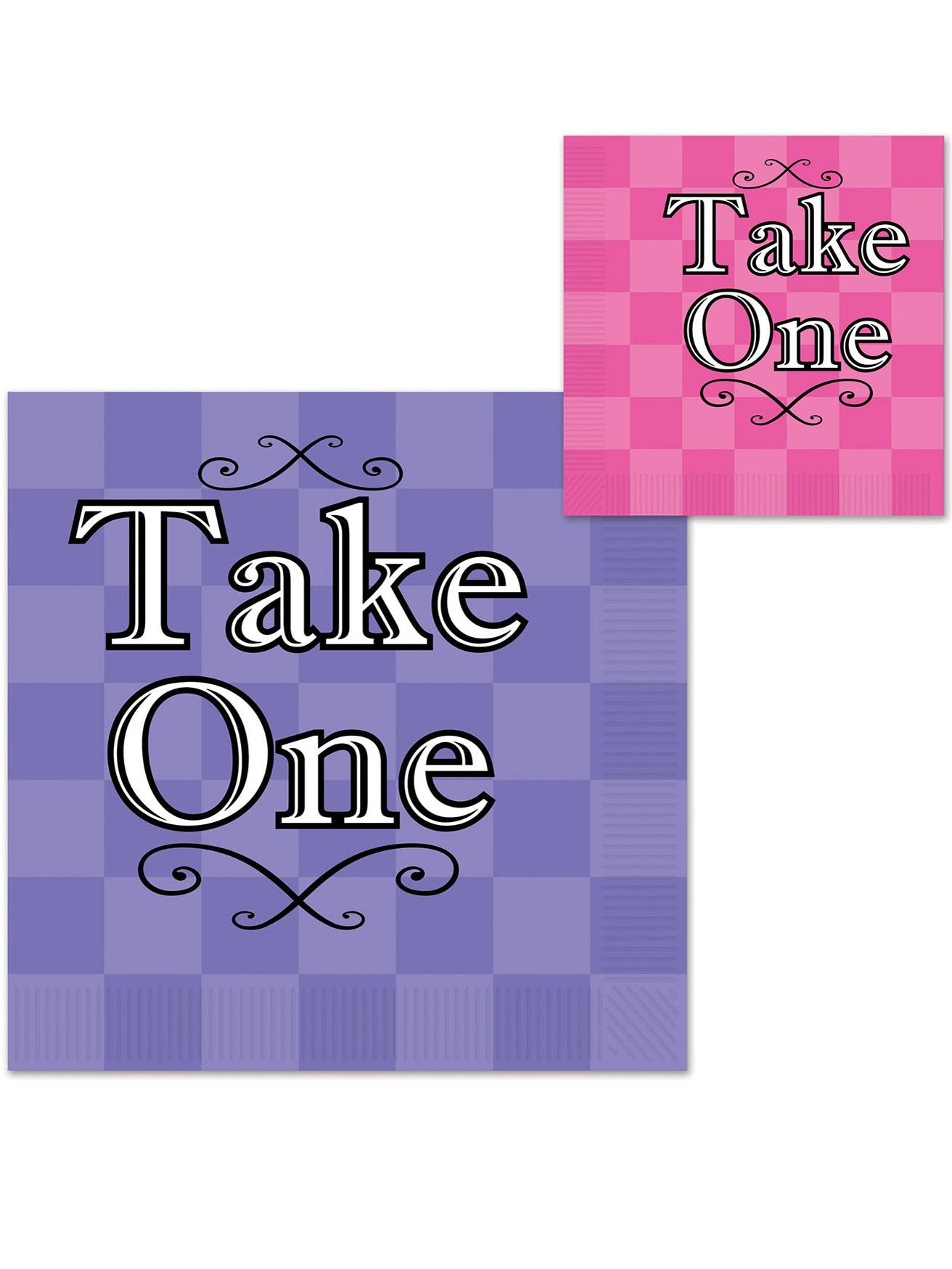 Alice In Wonderland Design Luncheon Napkins