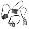 4 Pcs Miniature Camera 1:4 Scale Mini Slr Camera Prop Mini Camera Ornament Vintage Camera Model Digital Slr Camera Mini Decoration Accessories Photography Props