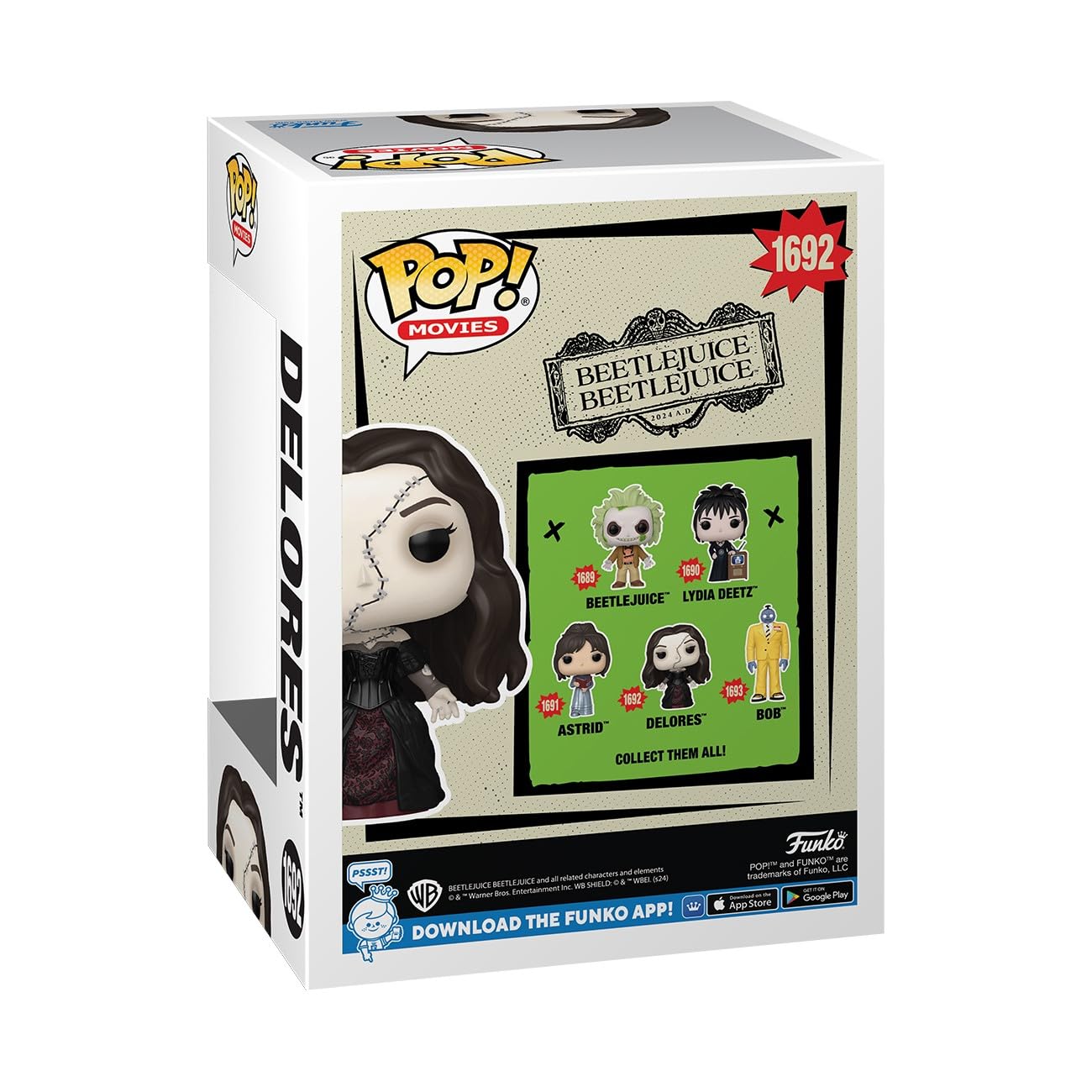 Funko Pop Movies: Beetlejuice Beetlejuice - Delores - Collectable Vinyl Figure - Gift Idea - Official Merchandise - For Kids & A