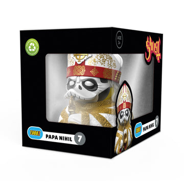 TUBBZ Ghost Papa Nihil Cosplaying Rubber Duck Vinyl Figure - Boxed Edition, PVC Material, NS5361 Model, Unique Collectible
