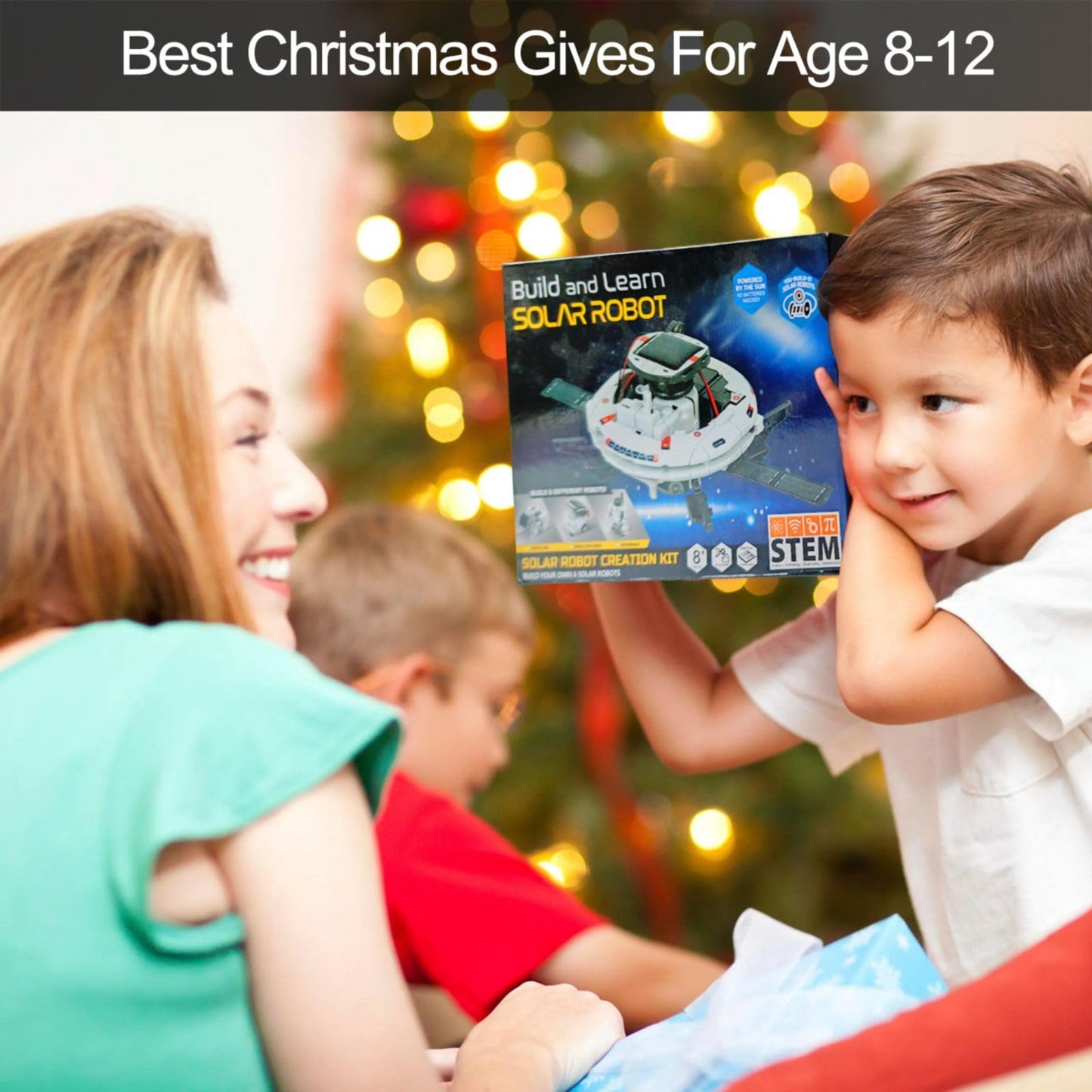 Stem 6-In-1 Solar Robot Kit For Kids 8-12 Stem Building Toys, Science Educational Kit Stem Toys For Boys Age 8-12,Kids Toys Birt