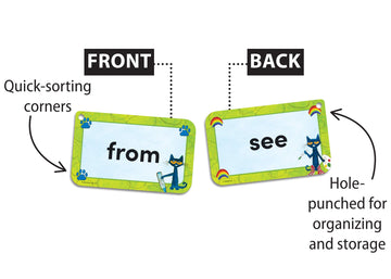 Teacher Created Resources Pete The Cat Sight Words Flash Cards
