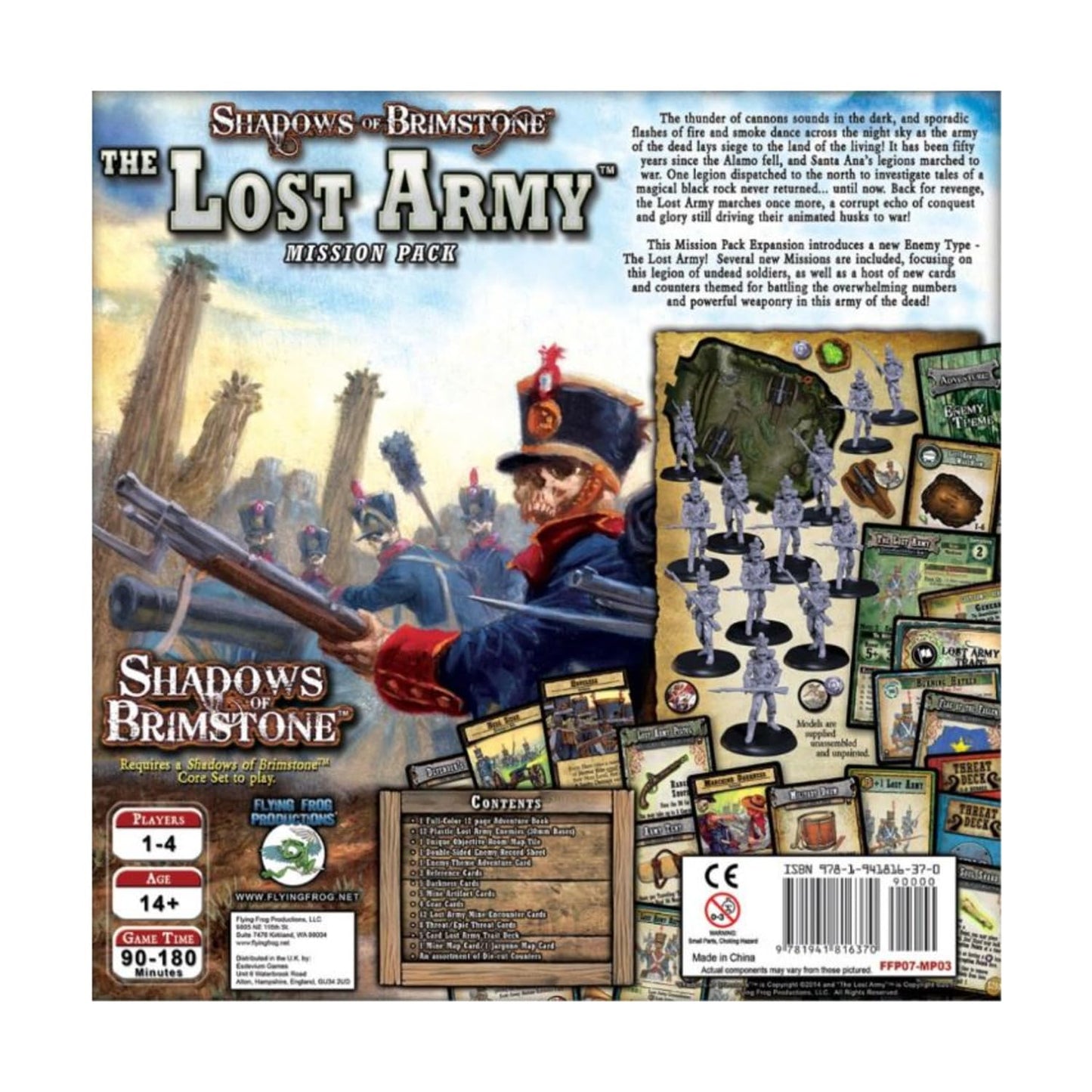 Flying Frog Productions FYF07MP03 Shadows of Brimstone the Lost Army - Mission Pack