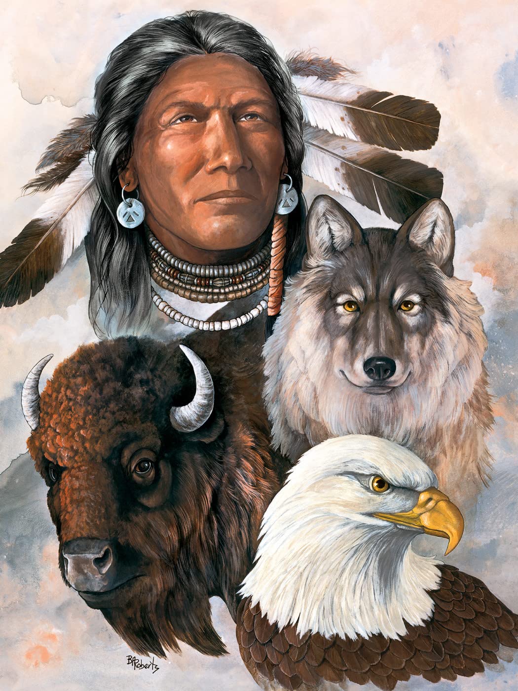 Masterpieces 550 Piece Jigsaw Puzzle For Adults, Family, Or Youth - One Spirit - 18''X24''