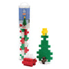 PLUS PLUS Big Construction Building Toy - 15 Piece Holiday Mix, Interlocking Large Puzzle Blocks for Toddlers, Model 03271, Plastic