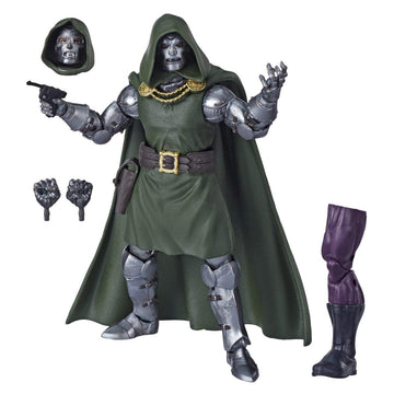 Marvel Legends Doctor Doom 6 Action Figure - Premium Design, 4 Accessories & Build-A-Figure Part - Collectible Toy for Fans