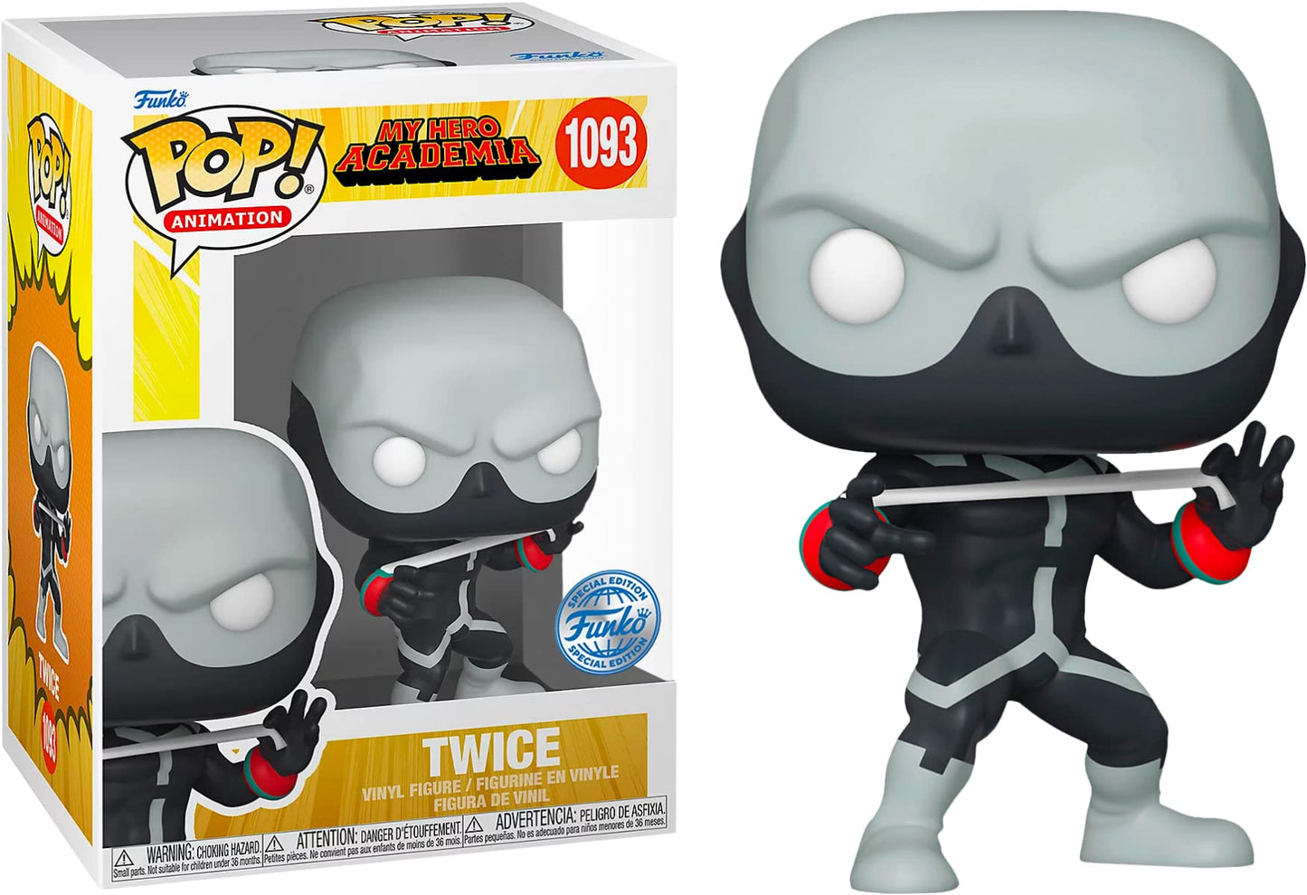 Funko My Hero Academia Pop! Animation Twice Vinyl Figure Hot Topic Exclusive