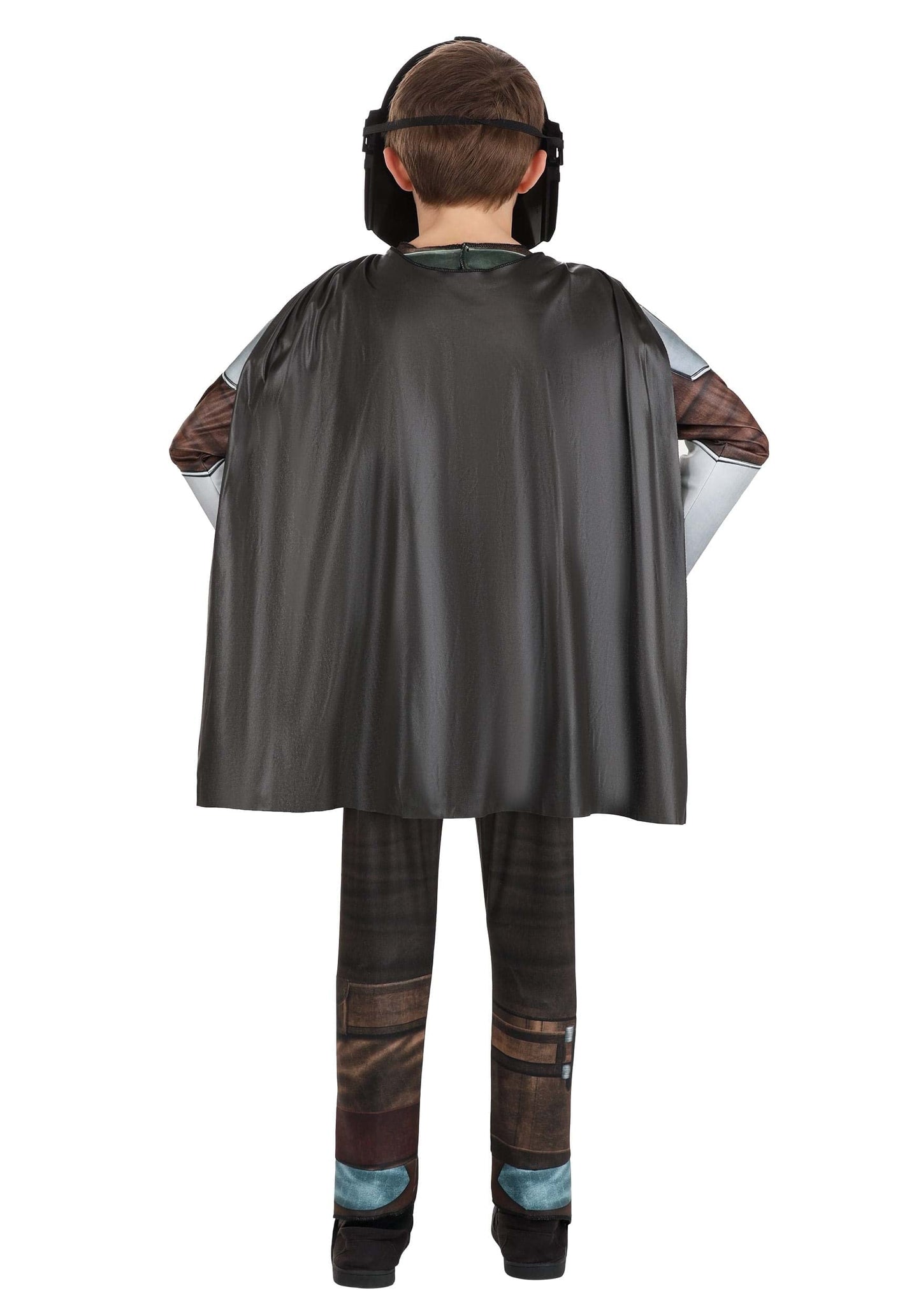 Star Wars Boys Deluxe Mandalorian Costume, Kids Halloween Costume, Child - Officially Licensed Small