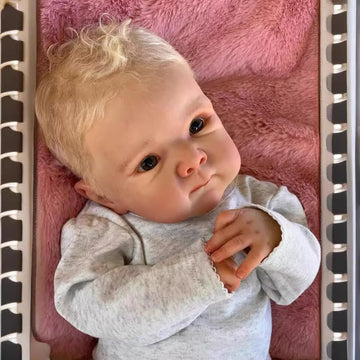 Npkcjzy Lifelike Reborn Baby Dolls - Bettie, 18 Inch Newborn Baby Boy Doll With Weighted Soft Cloth Body, Real Life Baby Dolls W