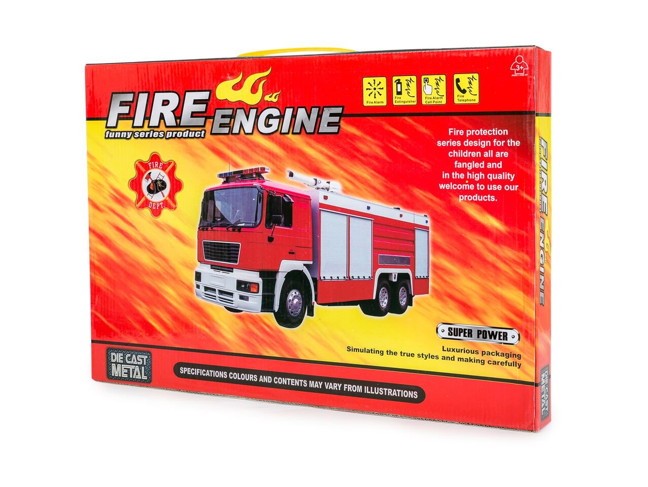 Big Daddy Fire Rescue Toy Play Set Includes Over 40 Fire Truck Toy And Accessories To Create The Perfect Emergency Scene