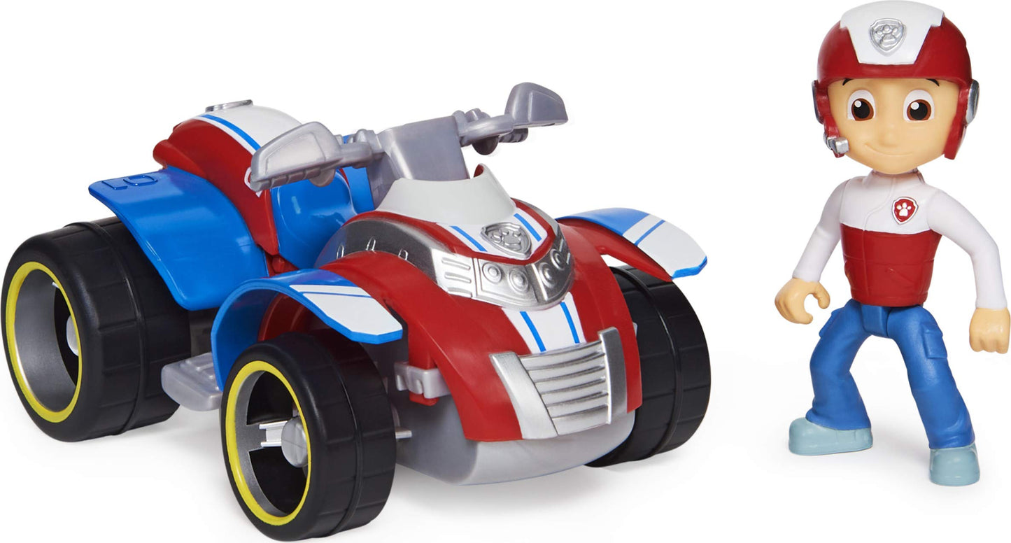 Paw Patrol, Ryders Rescue ATV Vehicle with Collectible Figure, for Kids Aged 3 and up