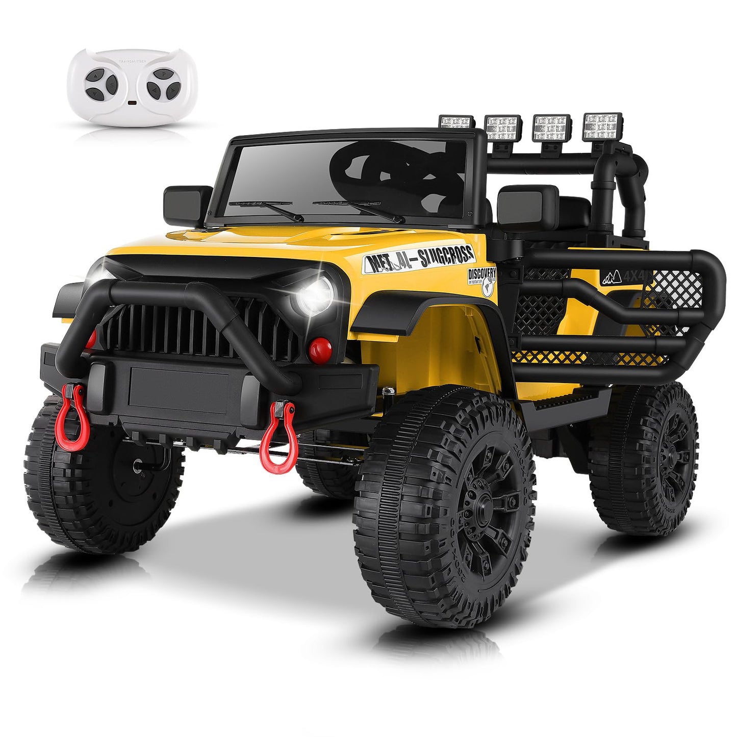 Hikole 12V Electric Car For Kids To Drive, Battery Car For Kid, Kids' Electric Vehicles, Powered Wheels With Remote, Bluetooth M