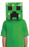 Disguise Minecraft Creeper Mask, Official Minecraft 3D Paper Mask With Adjustable Strap, One Size