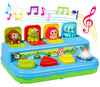 Ainoi Preschool Early Development Cause And Effect Pop Up Toys, Light Musical Baby Infant Toys 6 To 18 Months, Kids Toddler Lear
