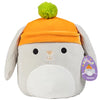 Squishmallows Original 10-Inch Valentina The Grey Easter Bunny - Official Jazwares Plush - Collectible Soft & Squishy Bunny Stuffed Animal Toy - Add To Your Squad - Gift For Kids, Girls & Boys