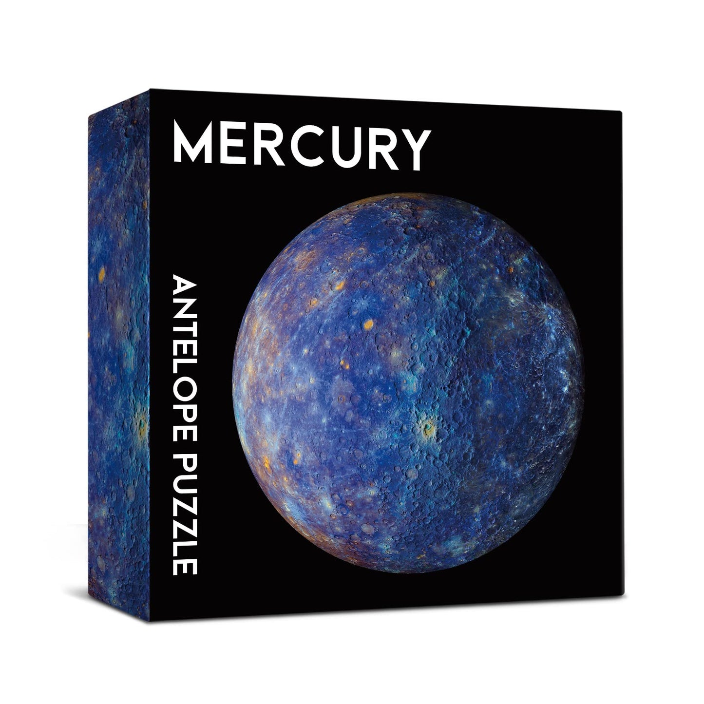 Antelope - 1000 Piece Puzzle For Adults, Mercury Jigsaw Puzzles 1000 Pieces, Space Puzzle, Planet Round Puzzle,Circle Puzzle, Solar System Puzzle, High Resolution, Matte Finish, No Dust Space Puzzle
