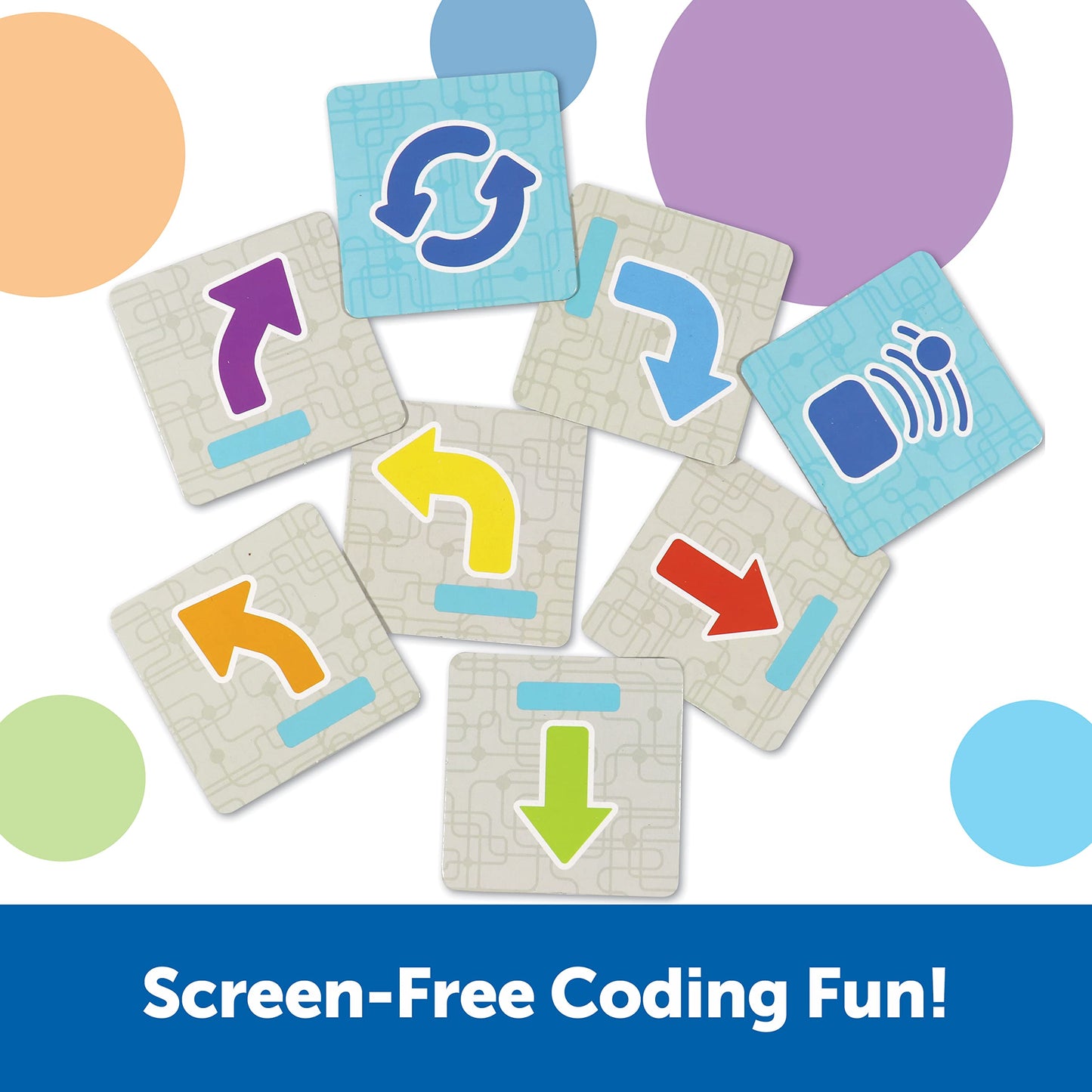 Learning Resources Botley 2.0 Coding Robot - 46 Pieces, STEM Toy, Multi-color, Ages 5+, Model LER2941, Screen-Free Learning