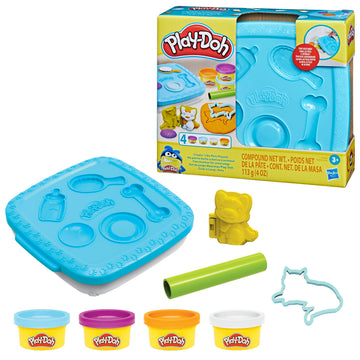 Play-Doh Create ‘N Go Pets Playset, 4 Colors & Storage Container, Animal Toy Sets, Easter Basket Stuffers, Preschool Toys, Kids Arts & Crafts, Ages 3+