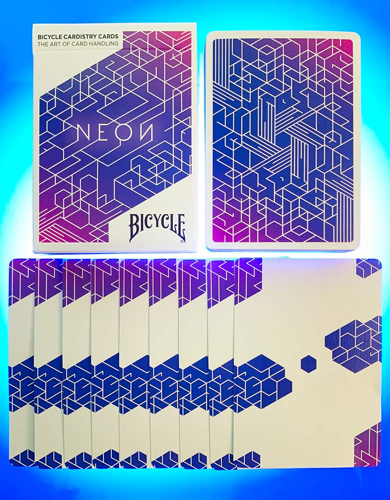 Bicycle Neon Orange Bump Cardistry Deck (Not A Playable Deck)
