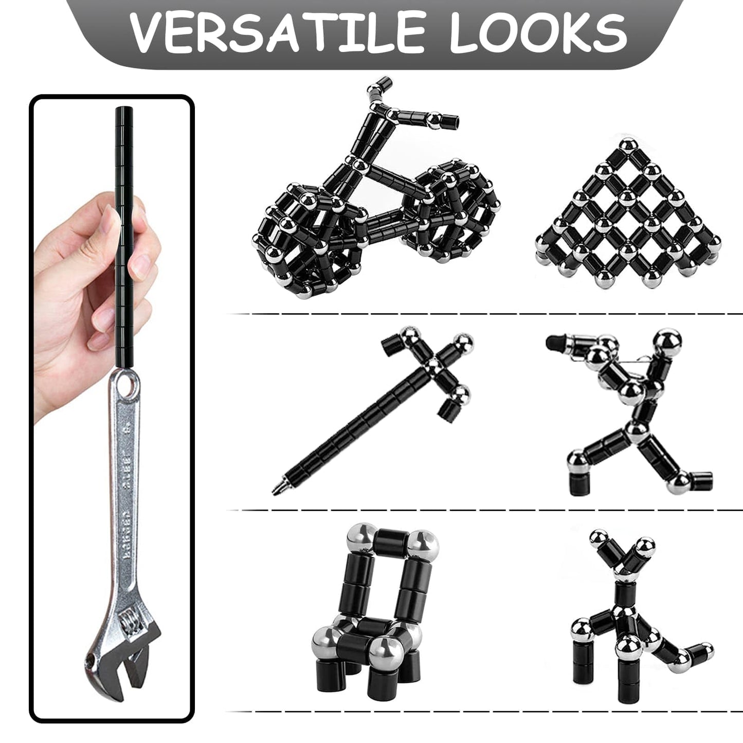 Fidget Pen Toys For Ages 8-13 - Magnetic Pen Magnets For Kids - Teen Girl Boy Gift Trendy Stuff - Gift For Teenage Boys Girls -