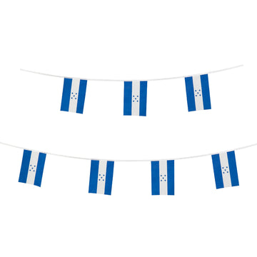 Honduras Flag Honduran Flag,100Feet/76Pcs National Country World Pennant Flags Banner,Party Decorations Supplies For,Bar,Indoor